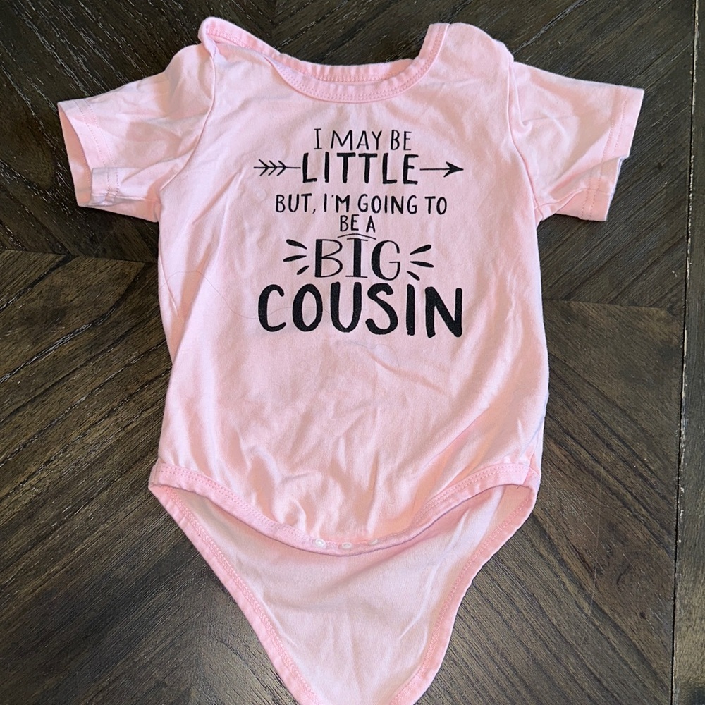 Pink 'Big Cousin' Kids One Piece